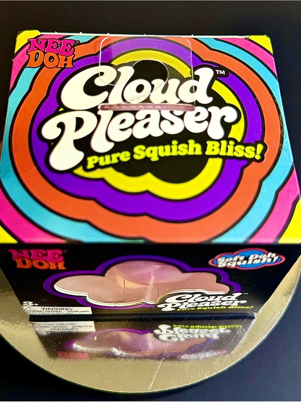 NeeDoh 3 PK BUNDLE ! Cloud Pleaser + 2 JellySquish! Squish Bliss! (New) - Picture 3 of 13